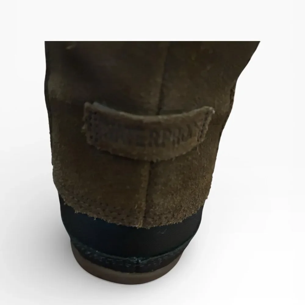 The North Face Brown and Tan Winter Boots